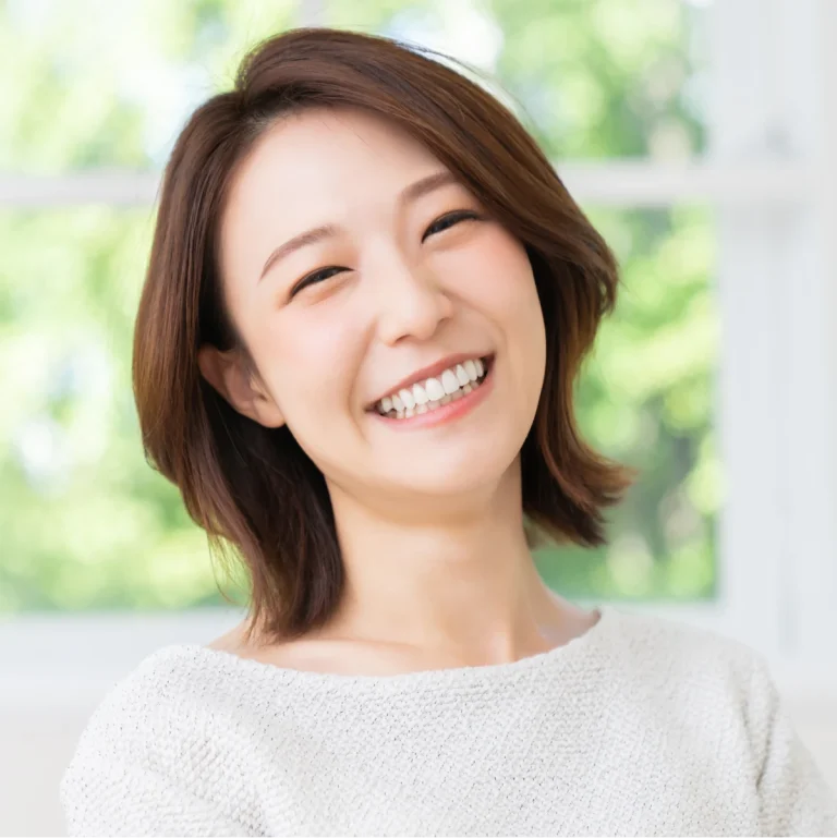 Close-up of a radiant smile showcasing cosmetic dentistry results